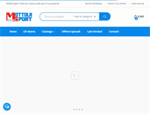 Tablet Screenshot of mottolasport.com